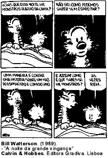 Tira - Calvin - A noite da grande vingança - Bill Watterson