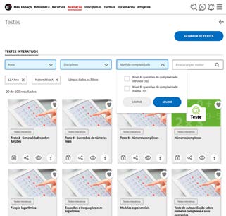 5500 Testes Interativos